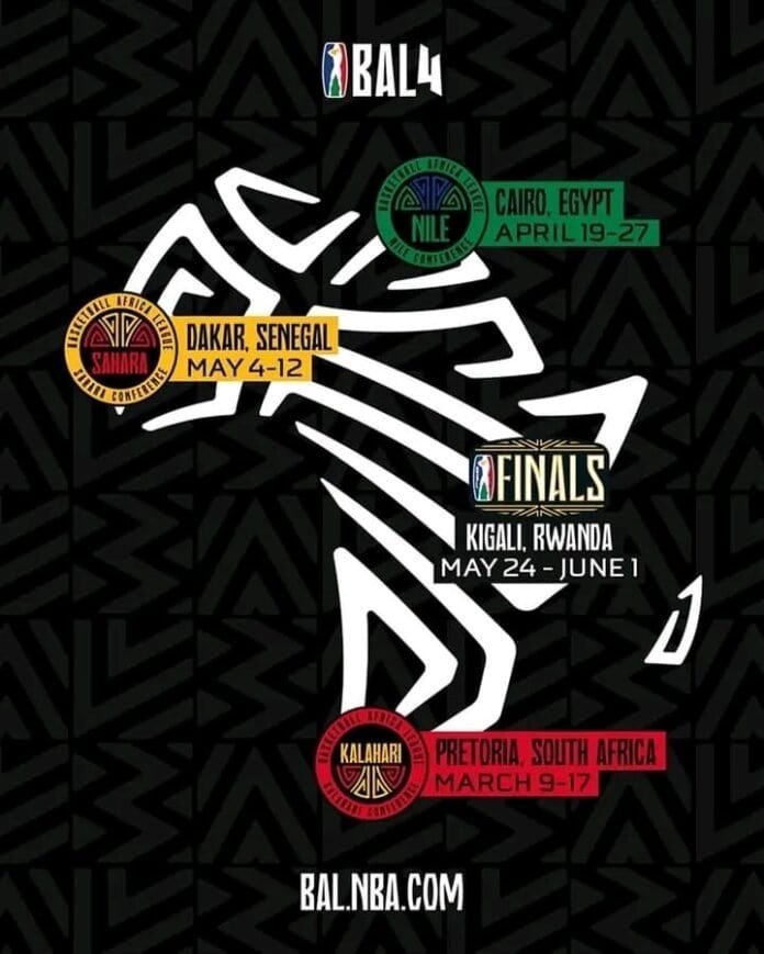 ( 𝐁𝐀𝐋 𝟒 ) الاتحاد الإفريقي لكرة السلة يعلن توقيت إقامة بطولة الدوري الإفريقي