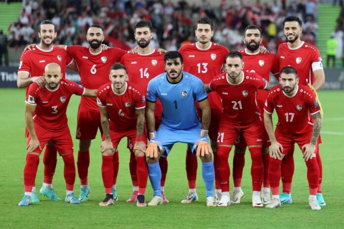 نسور قاسيون والنقطة الأولي في كأس آسيا قطر 𝟐𝟎𝟐𝟑