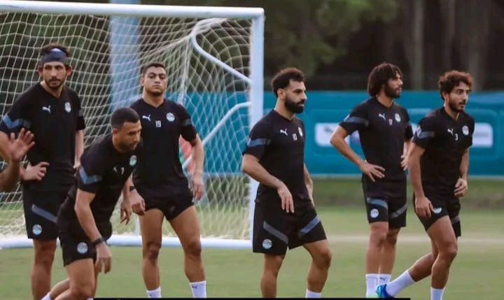 منتخب مصر يختتم تدريباته استعدادا لمواجهة غانا غدا